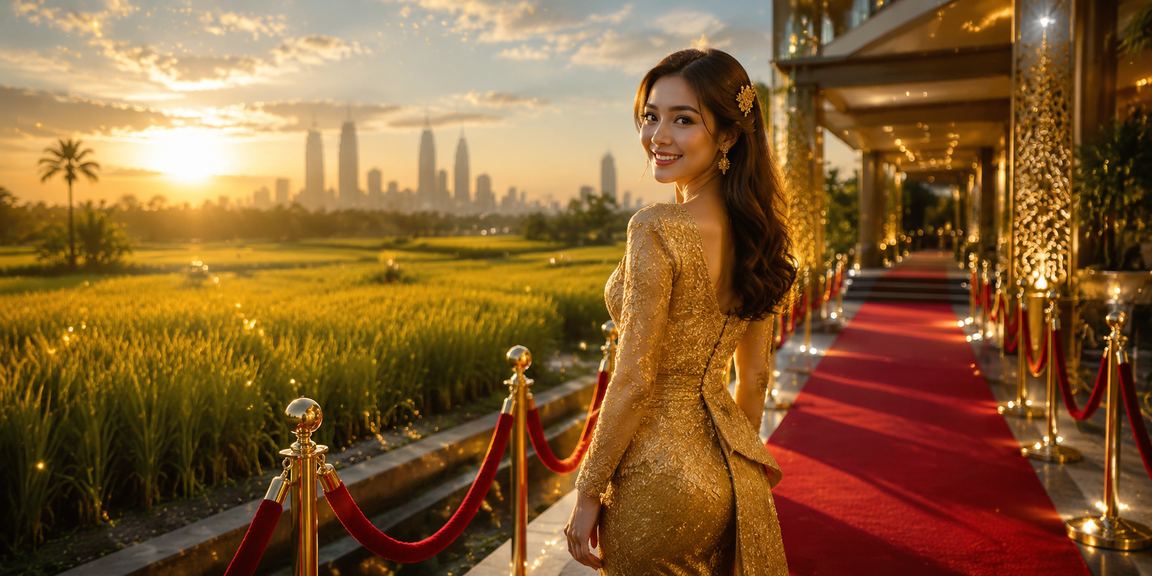 Hiburan kasino Kedah dengan pakaian kebaya gaya tempatan